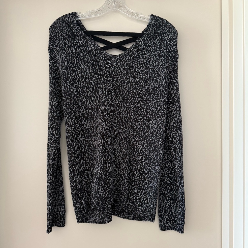 Lace-back Sweater NWOT